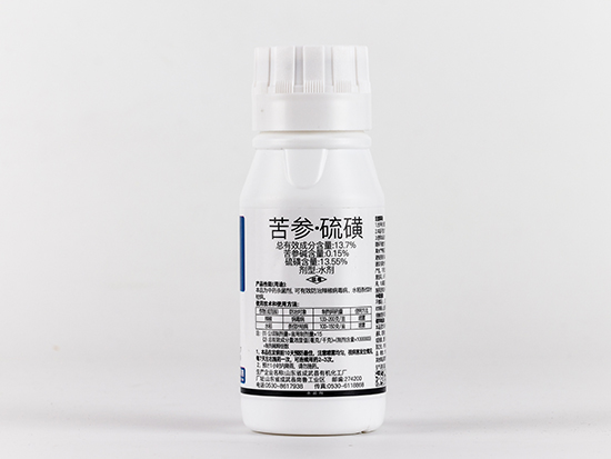 13.7%苦參·硫磺水劑(100g)-秒打-有機化工廠 13.7%苦參·硫磺水劑(100g)-秒打-有機化工廠