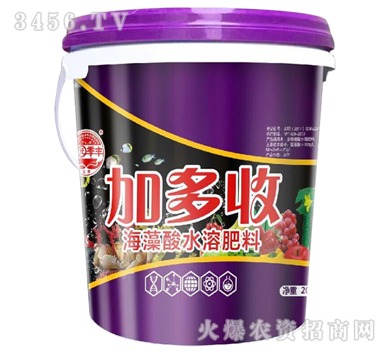 加多收海藻酸水溶肥料-田園季豐-大豐肥業