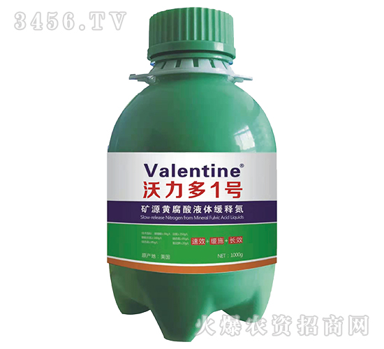 礦源黃腐酸液體緩釋氨-沃力多1號-拓耕農業