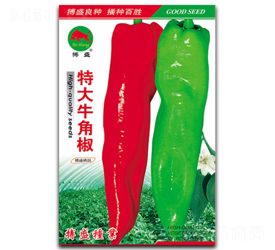 特大牛角椒-牛角椒種子-搏盛種業