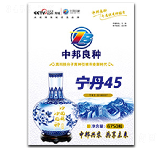 寧丹45-玉米種子-中邦農業