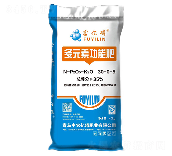 多元素功能肥30-0-5-富億麟-中農億磷