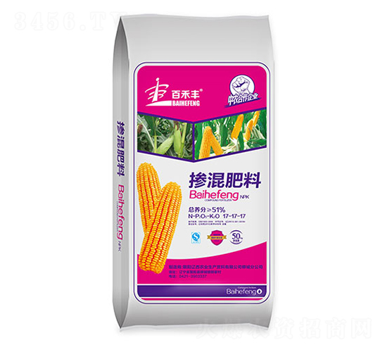玉米摻混肥料17-17-17-百禾豐-遼西農業