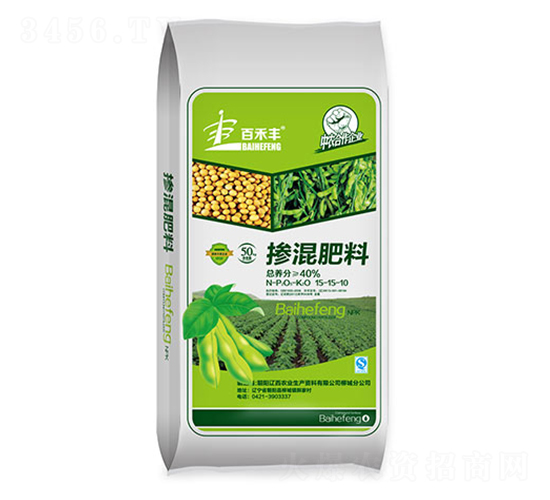 毛豆摻混肥料15-15-10-百禾豐-遼西農業