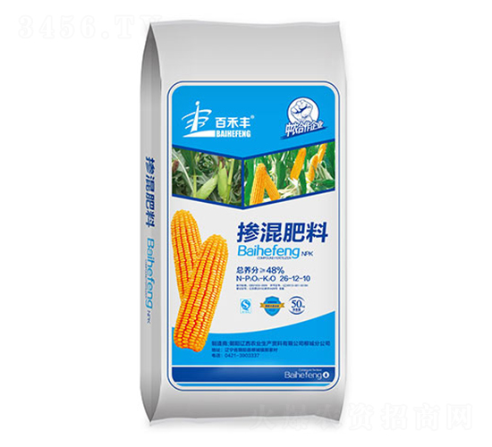 玉米摻混肥料26-12-10-百禾豐-遼西農業