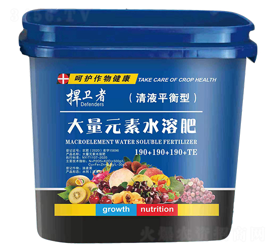 大量元素水溶肥料190-190-190+TE-捍衛者-波爾比