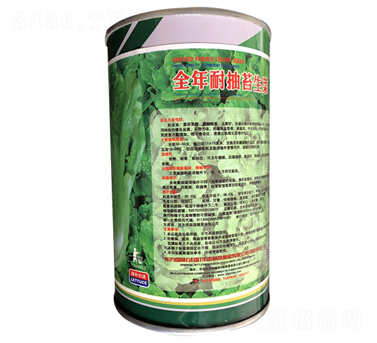全年耐抽苔生菜（罐）-生菜種子-祥瑞達