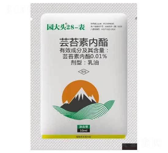 0.01%蕓苔素內(nèi)酯-園大頭28-表-大農(nóng)生物