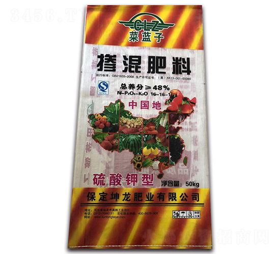 摻混肥料16-16-16-菜藍(lán)子-坤龍