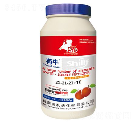 1000g大量元素水溶肥料21-21-21+TE-荷牛-史利夫