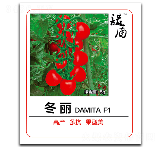 冬麗（紅果櫻桃番茄）-番茄種子-徽大農業