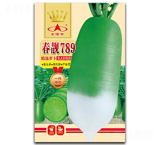 春靚789-蘿卜種子-金隆祥