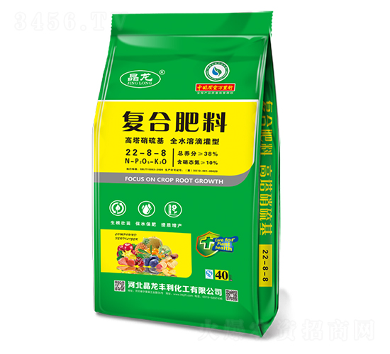 高塔硝硫基復(fù)合肥料22-8-8-晶龍