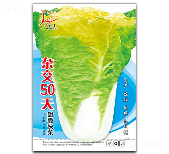 雜交50天-快菜種子-閩皇種業