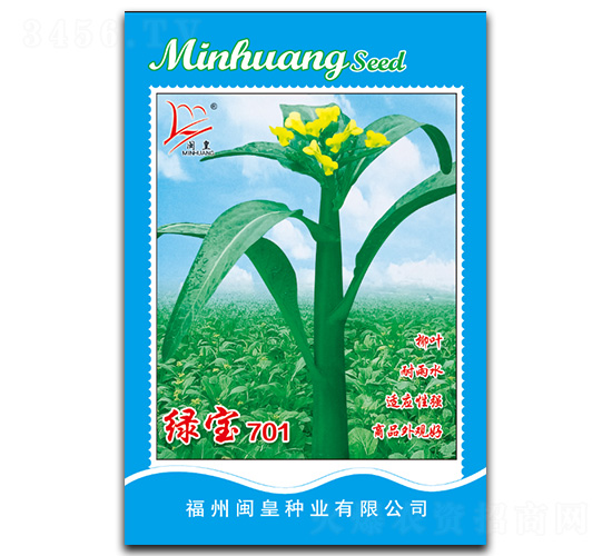 綠寶701-青菜種子-閩皇種業
