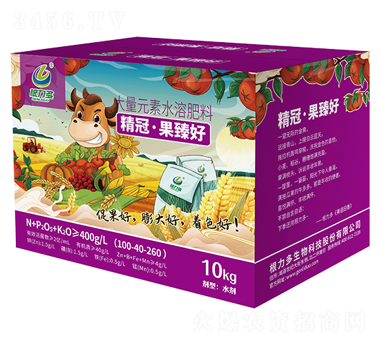 大量元素水溶肥料-精冠·果臻好-春花秋實-根力多