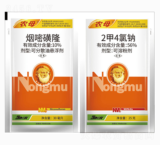 10%煙嘧磺隆+56%2甲4氯鈉+安全劑-農母-金爾農化