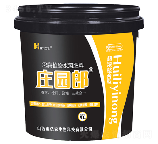 含腐植酸水溶肥料-莊園郎-惠利億農