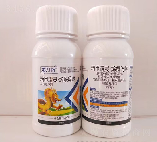 40%精甲霜靈·烯酰嗎咻懸浮劑-龍刀斬-綠坤生物