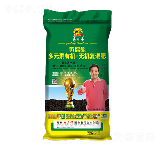 黃腐酸多元素有機·無機復混肥-易可豐-新農村