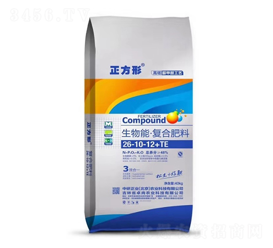 生物能·復合肥料26-10-12+TE-正方形-卓尚農(nóng)業(yè)