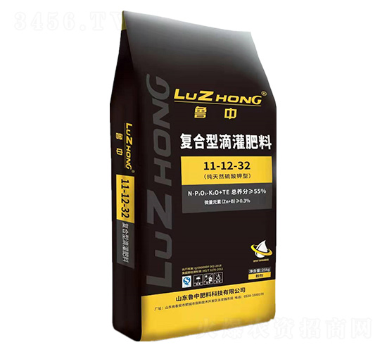 復合型滴灌肥料11-12-32-農郵肥業