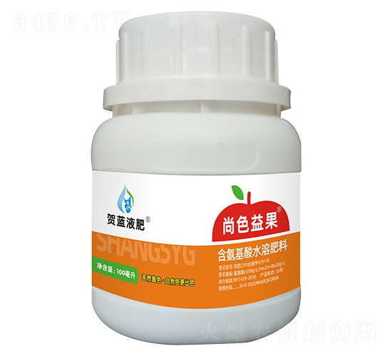 含氨基酸水溶肥料-尚色益果-賀藍液肥-創福