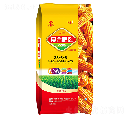 加硼加鋅復合肥料28-6-6-云化首農