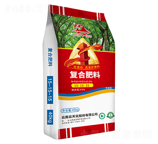 復合肥料15-15-15（噴灌型）-云峰