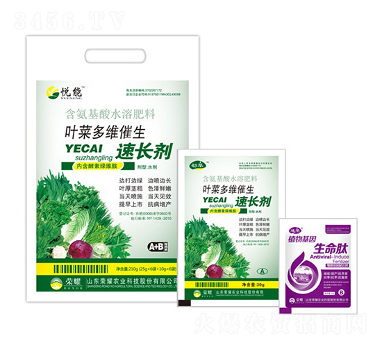 葉菜多維催生速長(zhǎng)劑-悅能-榮耀農(nóng)業(yè)