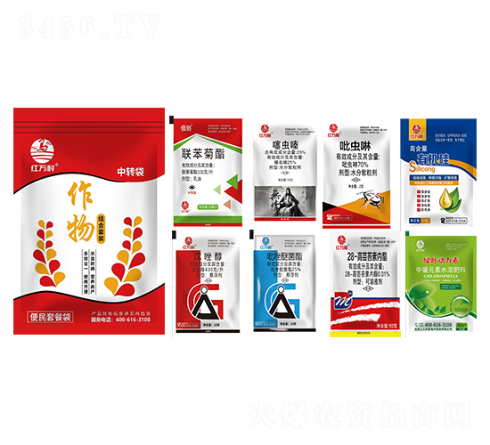 袋裝作物便民組合套裝（八合一）-鄉村季風