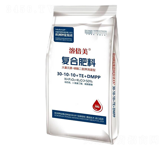 磷酸二氫鉀滴灌型大量元素復合肥料30-10-10+TE+DMPP-溶倍美-德鉀鹽國際
