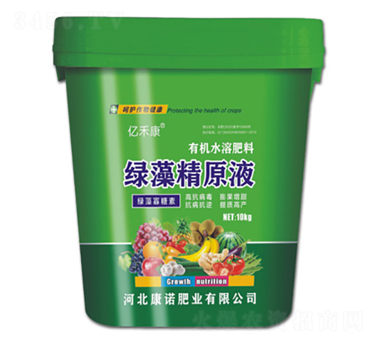 10kg有機水溶肥料-綠藻精華液-康諾肥業