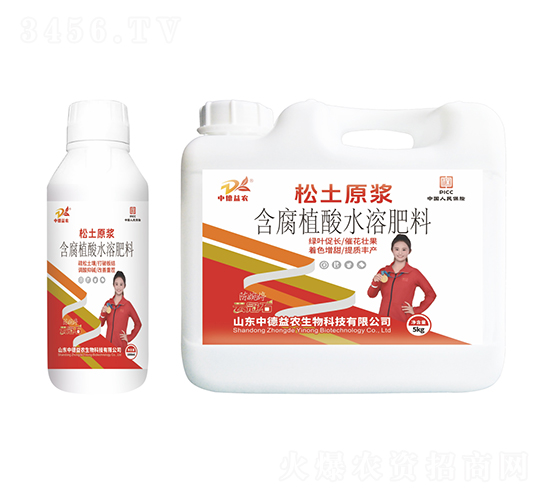 含腐植酸水溶肥料-松土原漿-云冠石