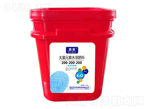 大量元素水溶肥200-200-200-晶墾-方護
