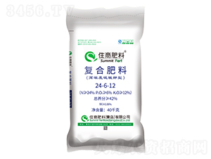脲醛緩釋硫酸鉀型復合肥料24-6-12-住商肥料