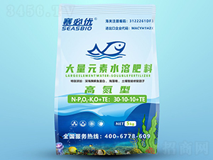 高氮型大量元素水溶肥料30-10-10+TE-賽必優